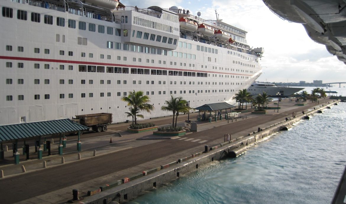 cruise ship, docked, cruise