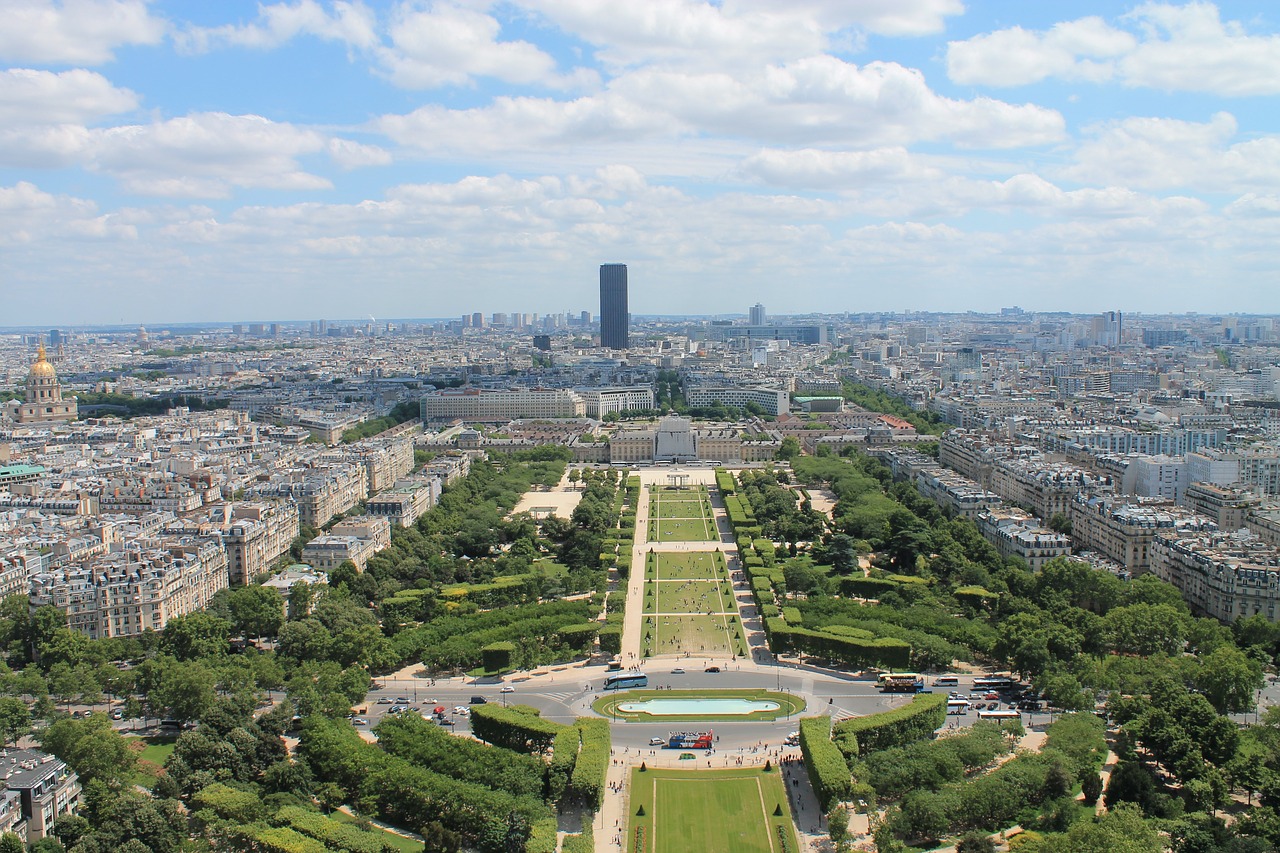 paris, eiffel tower, height