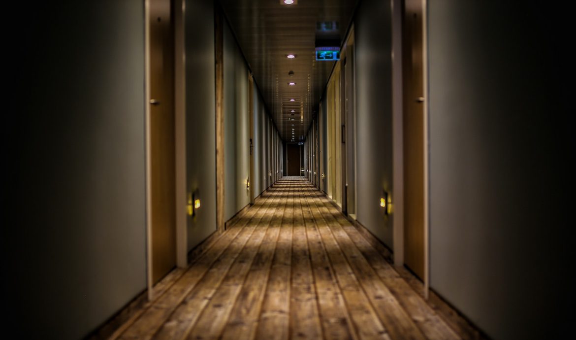 hallway of building